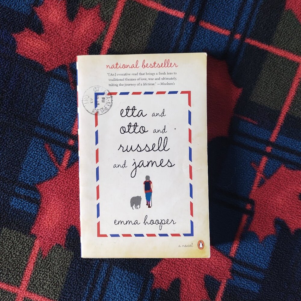 📚 3/$15 or 5/$20 📚 Canada Reads 25 Novel - Etta and Otto and Russell and James
